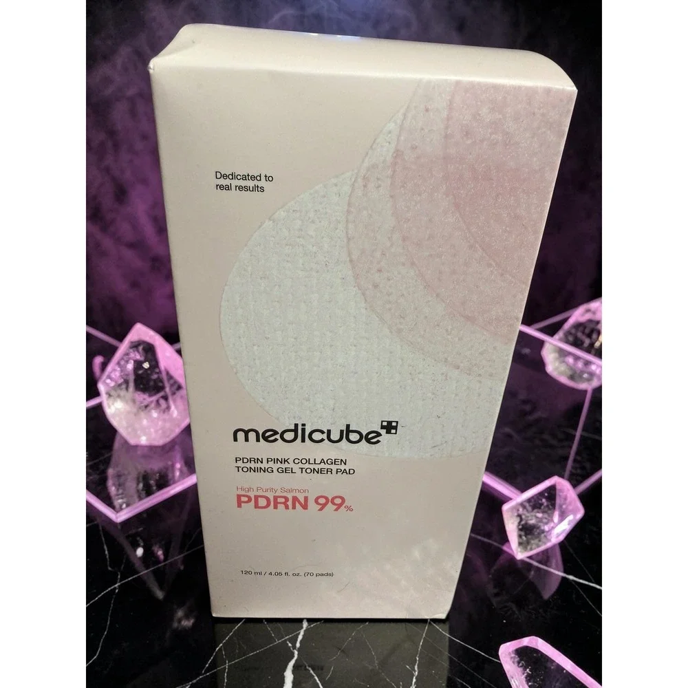 Medicube - PDRN Pink Collagen Toning Gel Toner Pad 70ct - *NIB*